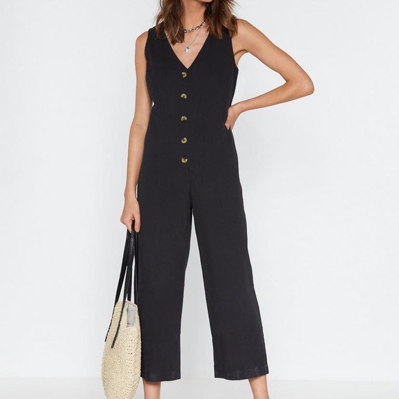 Nasty Gal Pants - Nasty Gal wide leg jumpsuit